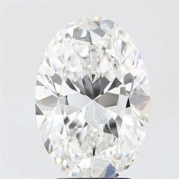 3.00ct Oval Lab Grown Diamond (Colour E, Clarity VS2, IGI Certified)