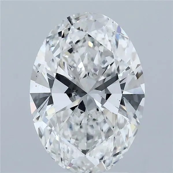 3.00ct Oval Lab Grown Diamond (Colour E, Clarity VS2, IGI Certified)