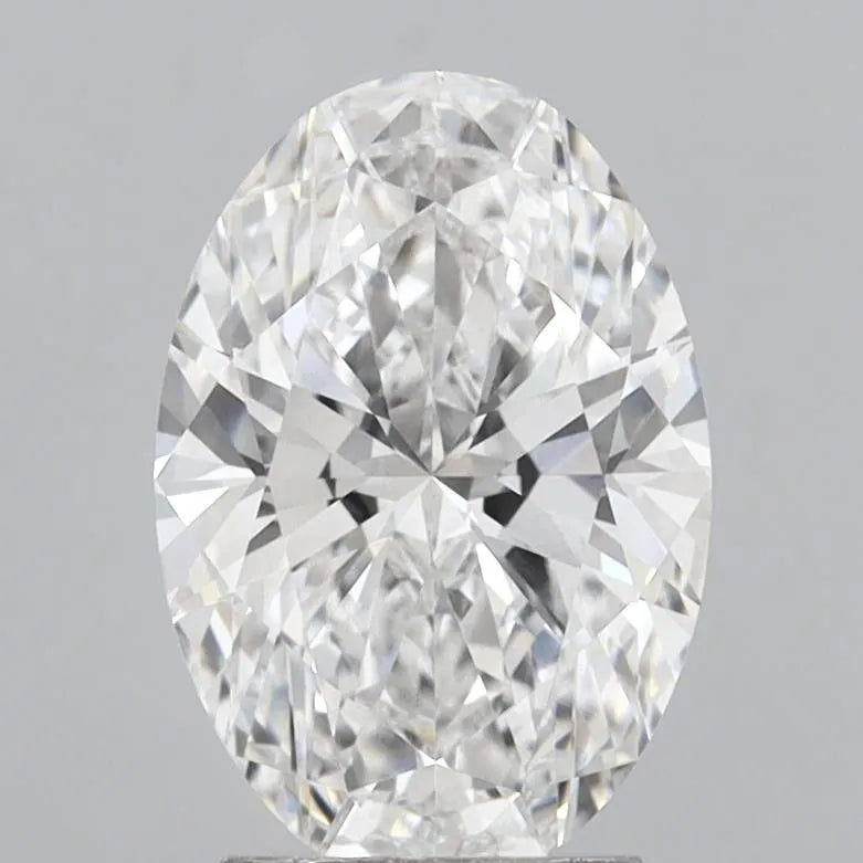 3.00ct Oval Lab Grown Diamond (Colour E, Clarity VVS2, IGI Certified)