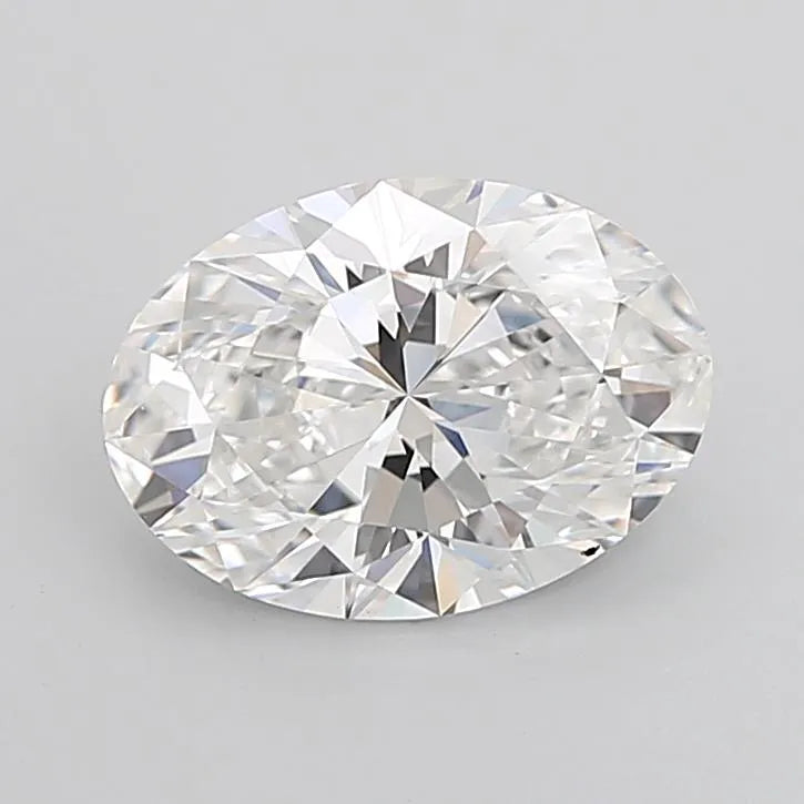3.05ct Oval Lab Grown Diamond (Colour D, Clarity VVS2, IGI Certified)
