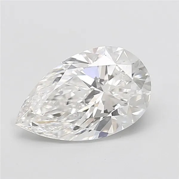 3.07ct Pear Lab Grown Diamond (Colour E, Clarity VVS2, IGI Certified)