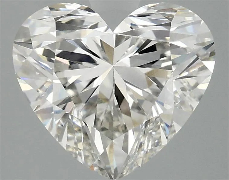 3.08ct Heart Lab Grown Diamond (Colour G, Clarity VVS2, IGI Certified)