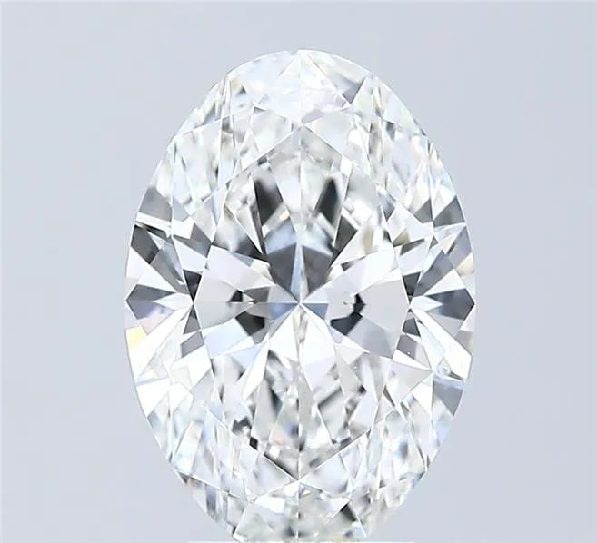 3.08ct Oval Lab Grown Diamond (Colour E, Clarity VVS2, IGI Certified)