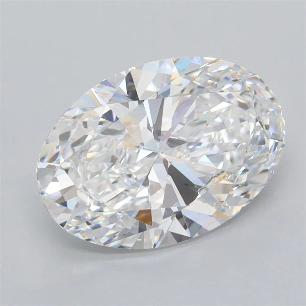 3.50ct Oval Lab Grown Diamond (Colour D, Clarity VVS1, IGI Certified)