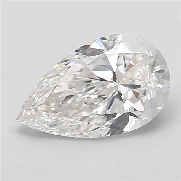 3.55ct Pear Lab Grown Diamond (Colour E, Clarity VVS2, IGI Certified)