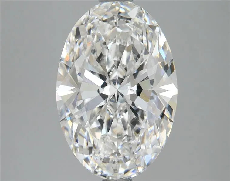 3.83ct Oval Lab Grown Diamond (Colour F, Clarity VS2, IGI Certified)