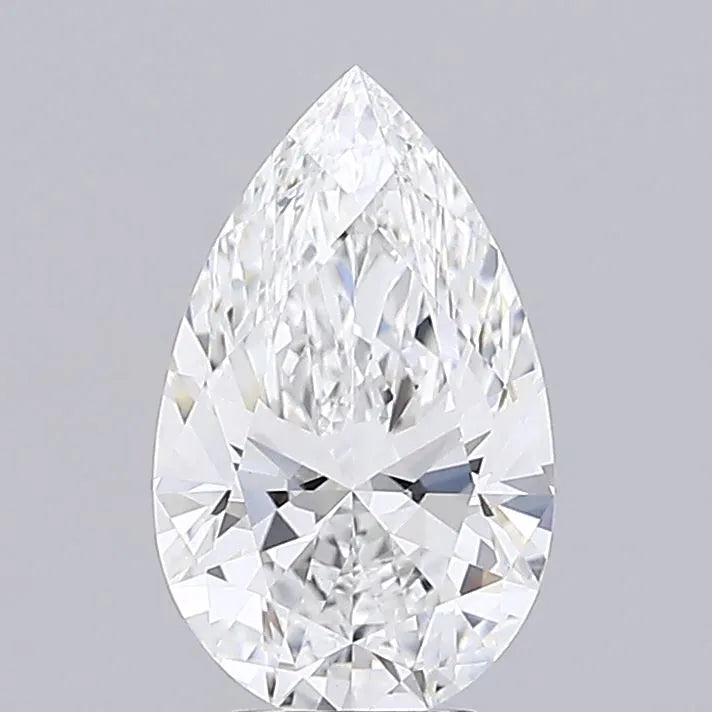 3.95ct Pear Lab Grown Diamond (Colour E, Clarity VVS2, IGI Certified)