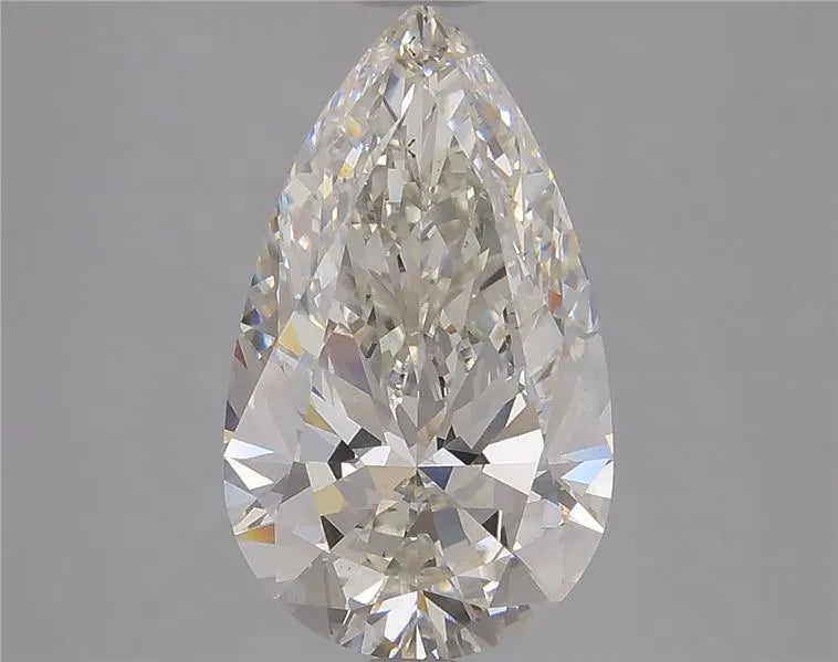 3.98ct Pear Lab Grown Diamond (Colour H, Clarity VS2, IGI Certified)