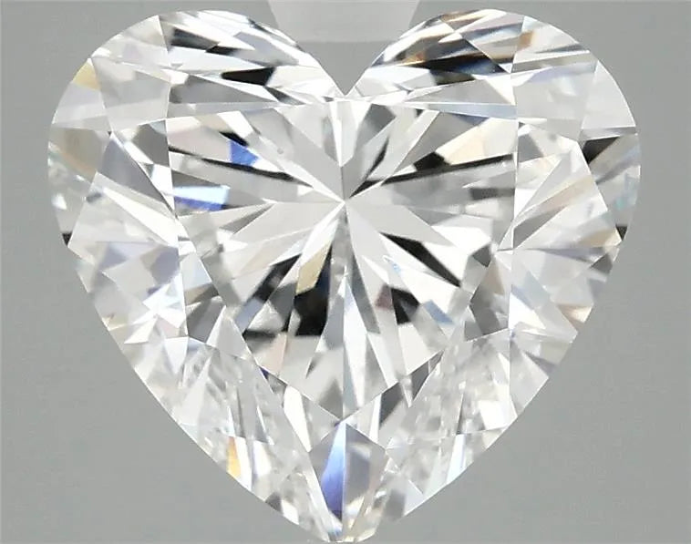 4.00ct Heart Lab Grown Diamond (Colour E, Clarity VVS2, IGI Certified)
