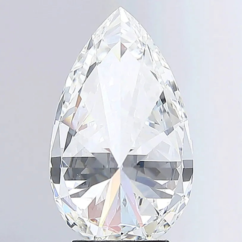 4.02ct Pear Lab Grown Diamond (Colour G, Clarity VS1, IGI Certified)