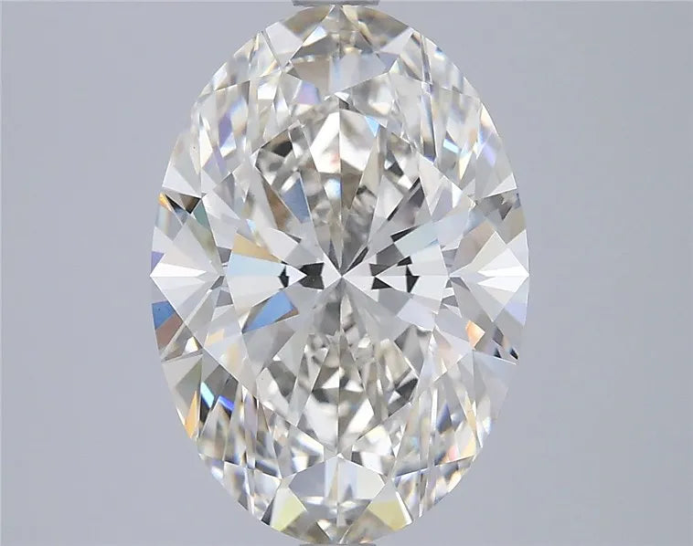 4.05ct Oval Lab Grown Diamond (Colour H, Clarity VVS2, IGI Certified)