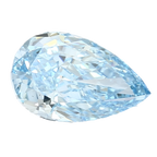 2.14ct Fancy Vivid Blue Pear Lab-Grown Diamond (VS1, Excellent Cut)