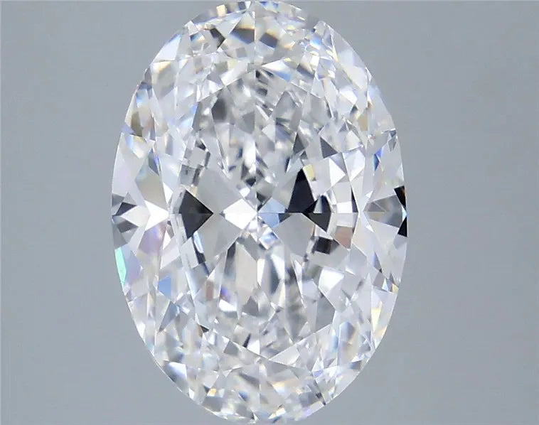 5.01ct Oval Lab Grown Diamond (Colour D, Clarity VVS2, IGI Certified)