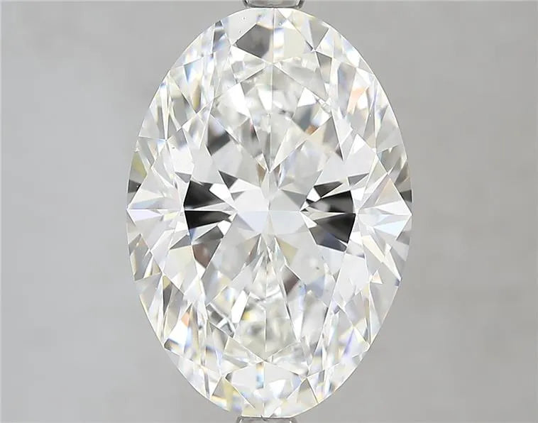 5.03ct Oval Lab Grown Diamond (Colour H, Clarity VS2, GIA Certified)