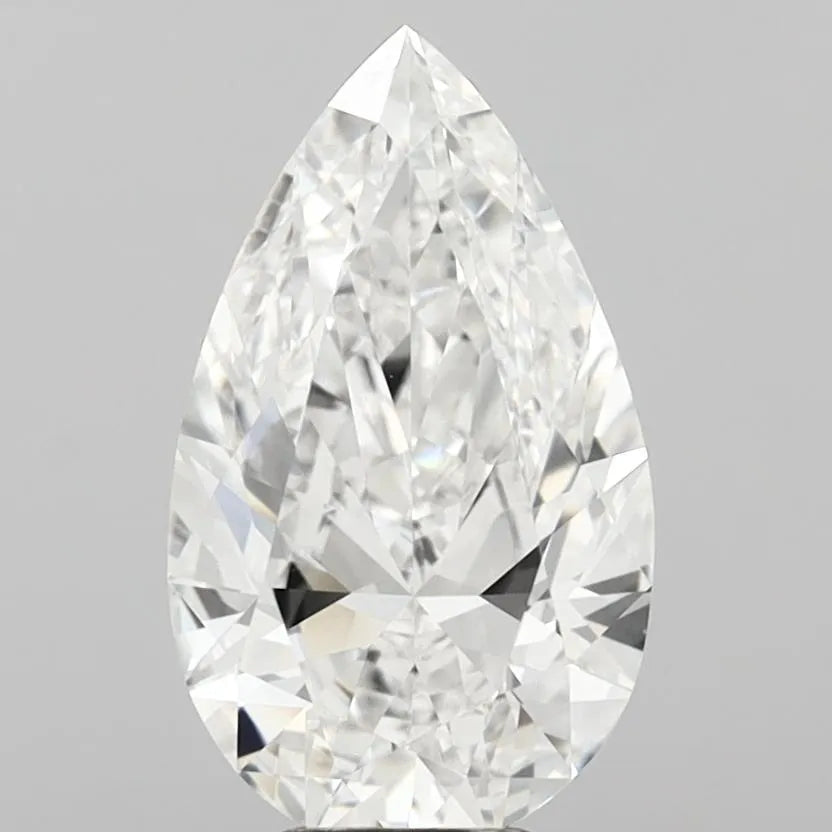 6.00ct Pear Lab Grown Diamond (Colour F, Clarity VVS2, IGI Certified)