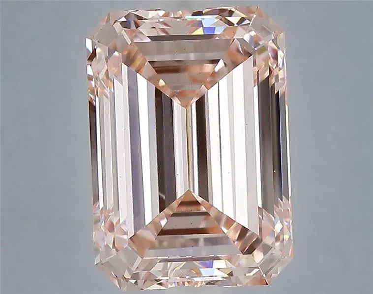 6.03ct Emerald Lab Grown Diamond (Colour Fancy Intense Pink, Clarity VS1, IGI Certified)