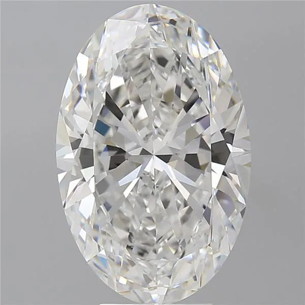 6.60ct Oval Lab Grown Diamond (Colour D, Clarity VVS2, IGI Certified)