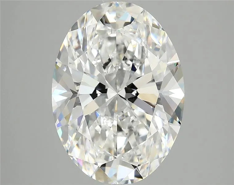 4.00ct Oval Lab Grown Diamond (Colour E, Clarity VVS2, IGI Certified)