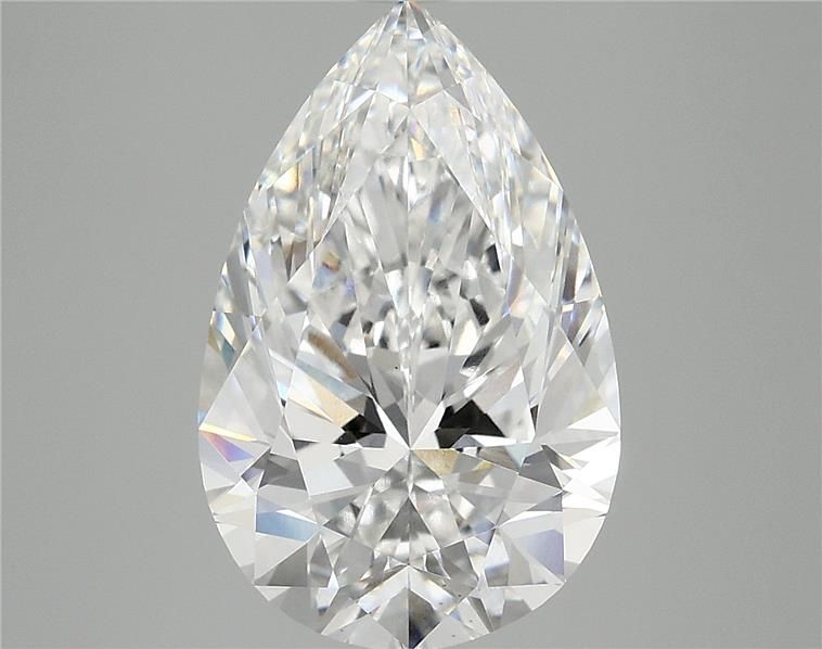 5.05ct Pear Lab-Grown Diamond (Colour D, Clarity VS1, Excellent Cut, IGI Certified)