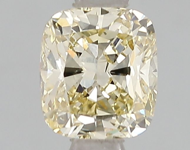 1.00ct Cushion Brilliant Lab Grown Diamond (Fancy Yellow, VVS2, IGI Certified)