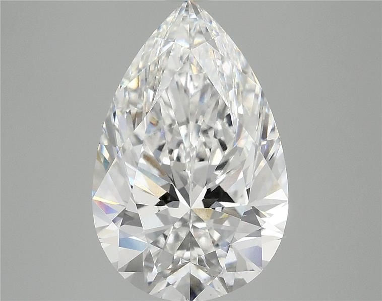 5.05ct Pear Lab-Grown Diamond (Colour D, Clarity VS1, Excellent Cut, IGI Certified)