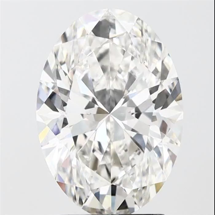 Oval 3.02ct F VVS2 Lab Grown Diamond (Excellent Cut, IGI Certified)